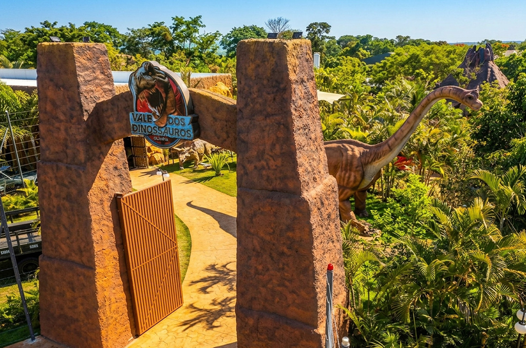 Vale dos Dinossauros em Olímpia