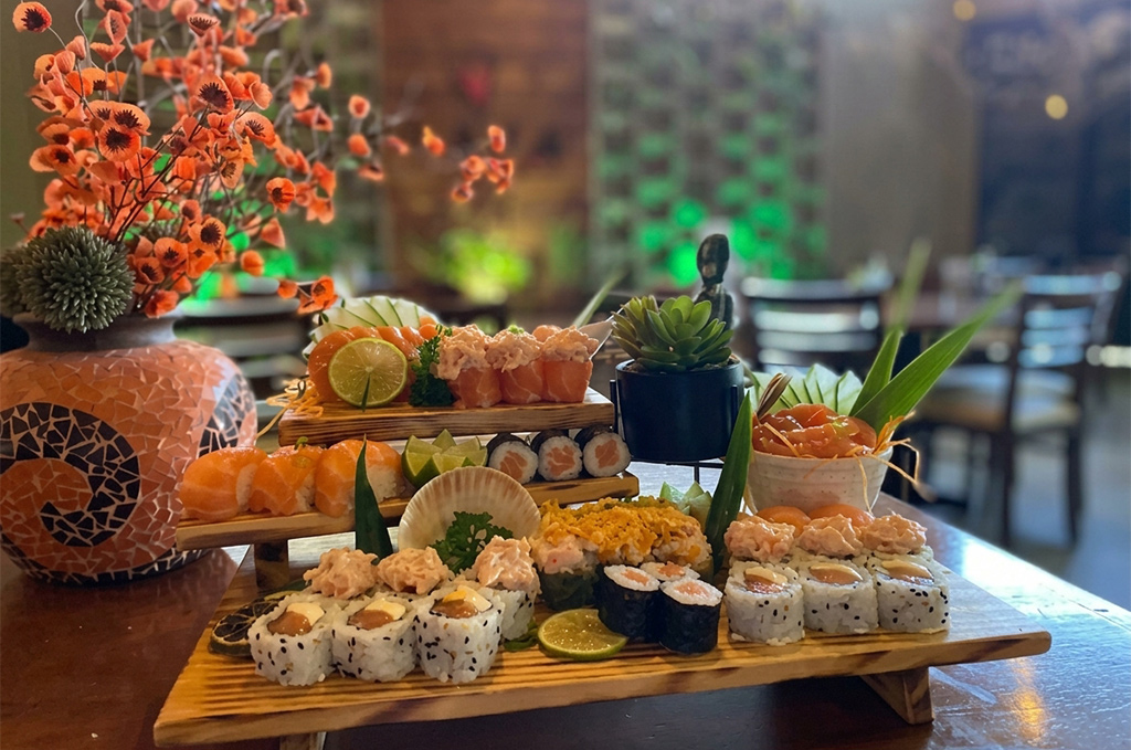 Pratos da Japa Temakeria & Sushi