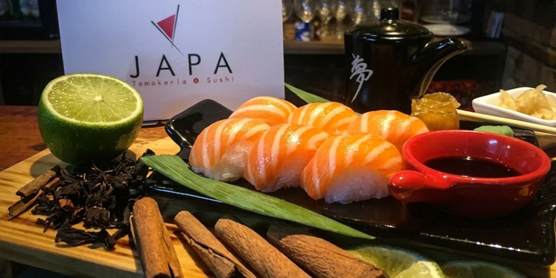 Pratos da Japa Temakeria & Sushi