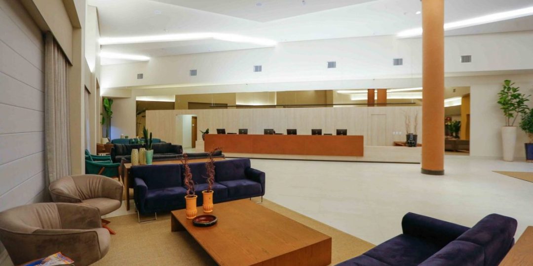 Recepção do Enjoy Olímpia Park Resort