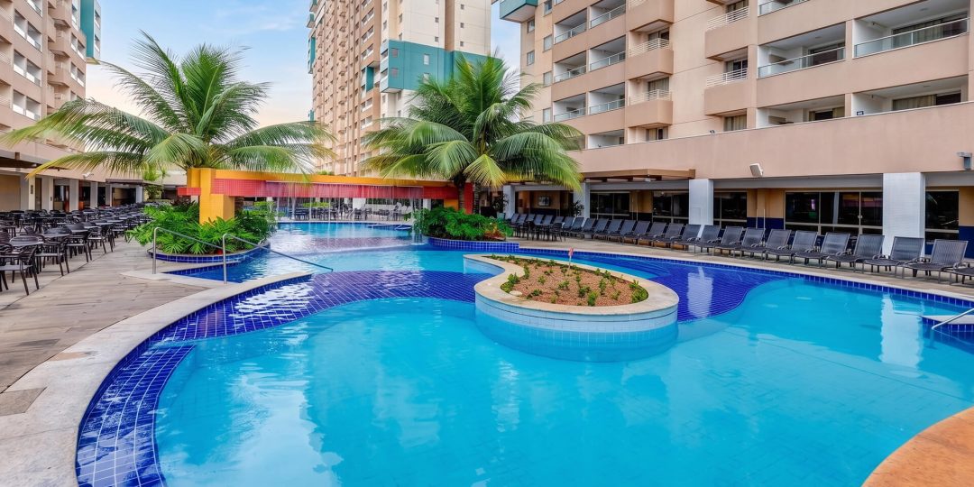 Área de piscinas