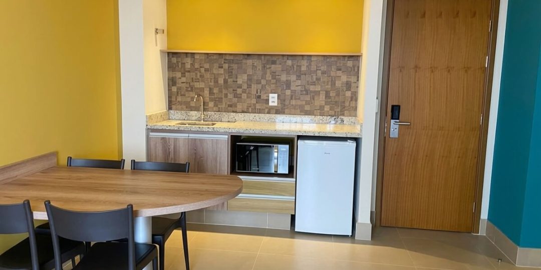 Cozinha americana da Suíte Luxo